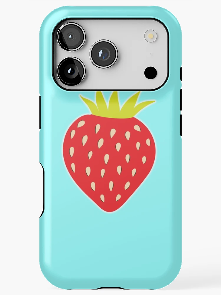 Thumbnail 1 of 4, iPhone Case, STRAWBERRY! designed and sold by MathisDesigns.