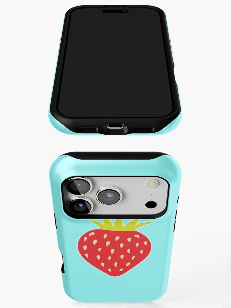 Thumbnail 3 of 4, iPhone Case, STRAWBERRY! designed and sold by MathisDesigns.