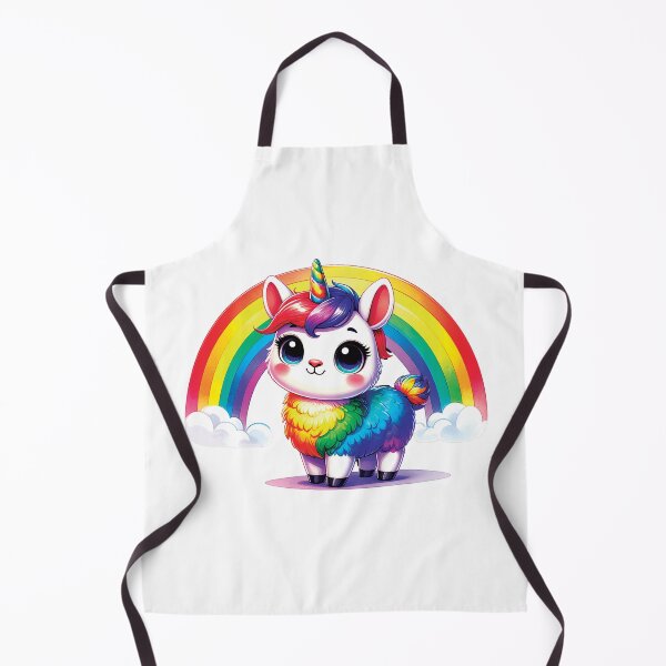 Item preview, Unicorn Rainbow Lama designed and sold by caffin8ed.