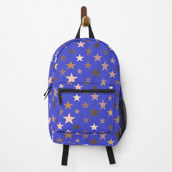Item preview, stars of many sizes and colors on blue background designed and sold by Beautiful USA Flag.