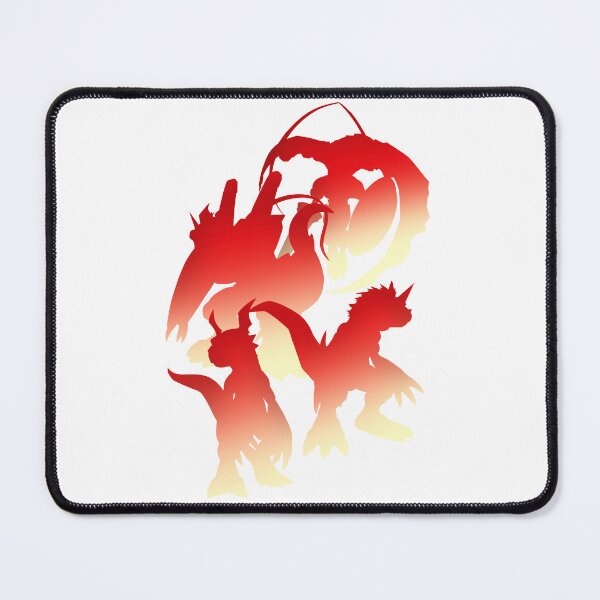 Item preview, Guilmon Digimon Evolution Silhouette designed and sold by AnimeDesigns12.