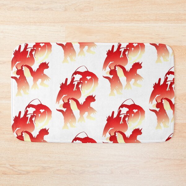 Item preview, Guilmon Digimon Evolution Silhouette designed and sold by AnimeDesigns12.