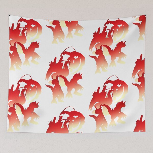Item preview, Guilmon Digimon Evolution Silhouette designed and sold by AnimeDesigns12.