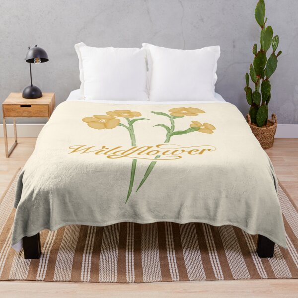 Item preview, Yellow Wildflower Song Reference (Billie Eilish) designed and sold by moonna designs.