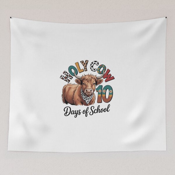Item preview, Holy Cow 100 Days Of School 100th Day Smarter Teacher designed and sold by KarstenNoanra.
