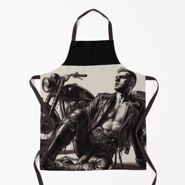 Artikelvorschau, Vintage Gay Berlin Leder Biker Leder Pride Grafikdesign entworfen und verkauft von ItsAKinkThing.
