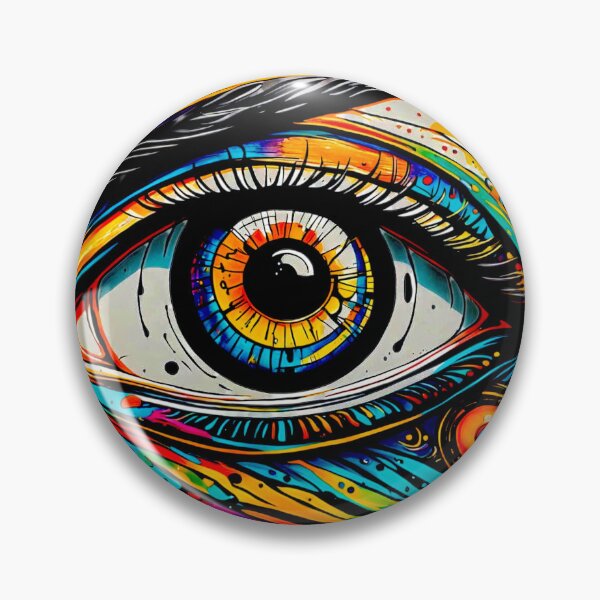 Item preview,  Artistic Colorful eyed Tattoo#2 designed and sold by Helios Be. Lavsh.