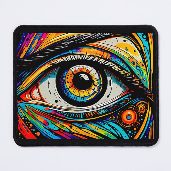 Item preview,  Artistic Colorful eyed Tattoo#2 designed and sold by Helios Be. Lavsh.