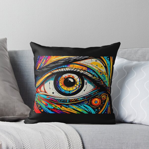 Item preview,  Artistic Colorful eyed Tattoo#2 designed and sold by Helios Be. Lavsh.