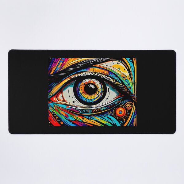 Item preview,  Artistic Colorful eyed Tattoo#2 designed and sold by Helios Be. Lavsh.