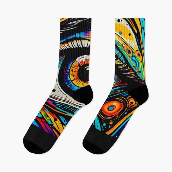 Item preview,  Artistic Colorful eyed Tattoo#2 designed and sold by Helios Be. Lavsh.