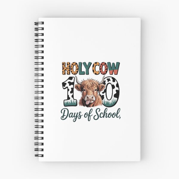Item preview, Holy Cow 100 Days Of School 100th Day Teacher designed and sold by KarstenNoanra.