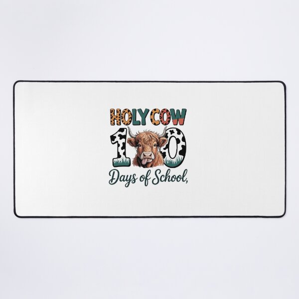 Item preview, Holy Cow 100 Days Of School 100th Day Teacher designed and sold by KarstenNoanra.