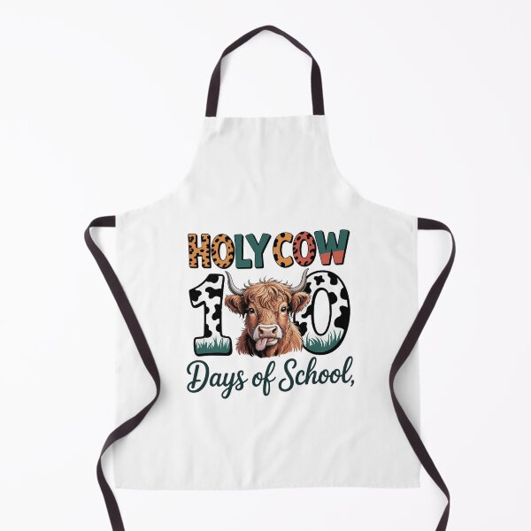 Item preview, Holy Cow 100 Days Of School 100th Day Teacher designed and sold by KarstenNoanra.