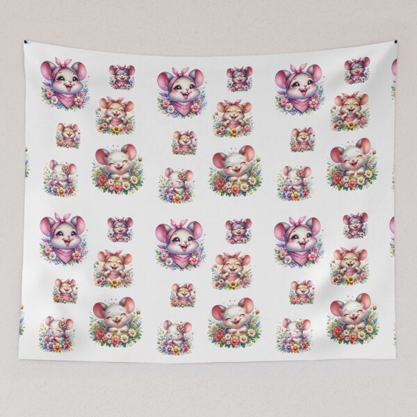 Item preview, Happy in flowers! designed and sold by BlueBee by Miona.