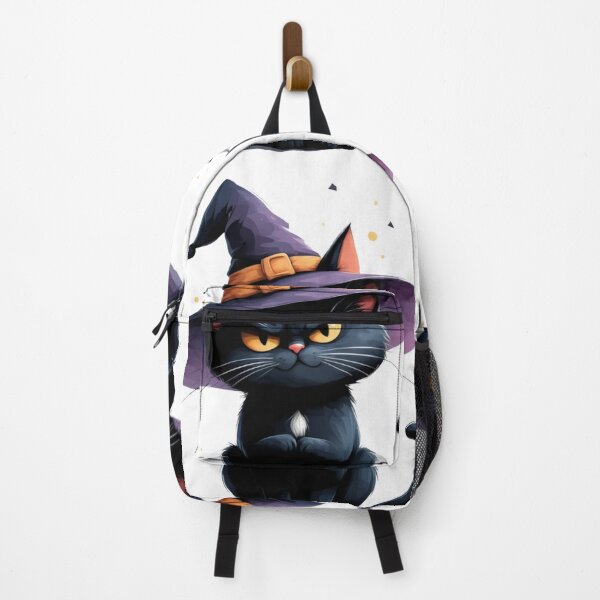 Item preview,  Grumpy Witch Cat – Spooky Halloween Attitude designed and sold by Leen Artie Studio.