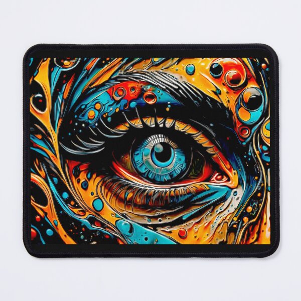 Item preview, Artistic Colorful eyed Tattoo#3 designed and sold by Helios Be. Lavsh.