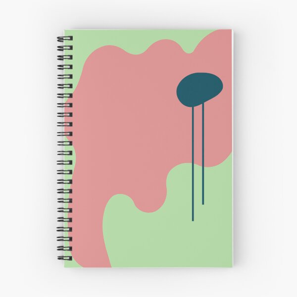 Item preview, Abstract fluid melting spot in dark pink and emerald green designed and sold by strokes and splashes.
