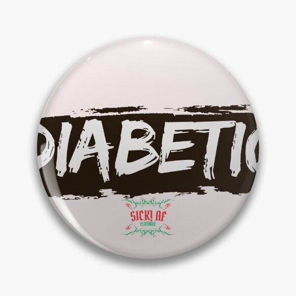 Item preview, Diabetic Warrior - Sick AF Streetwear Tee designed and sold by SickAFClothing.