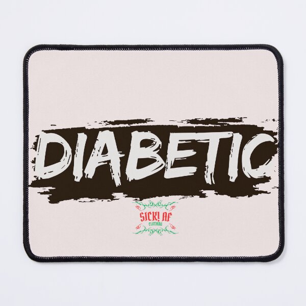 Item preview, Diabetic Warrior - Sick AF Streetwear Tee designed and sold by SickAFClothing.