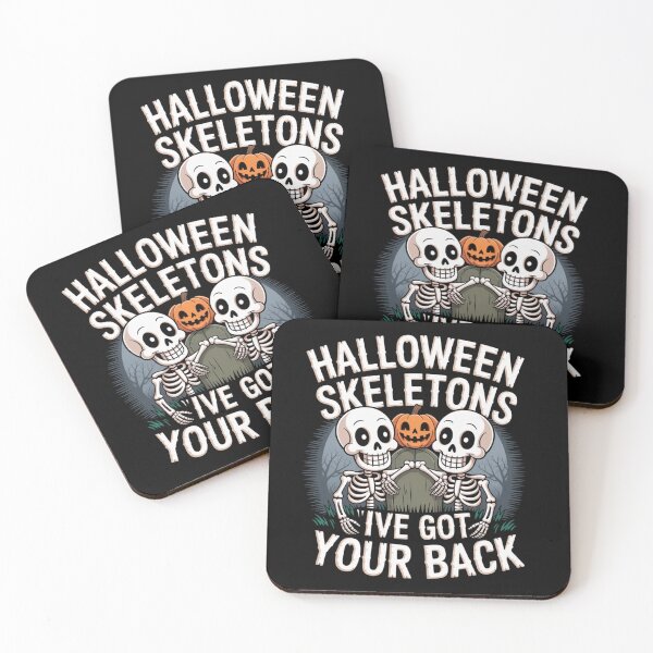 Item preview, "I've Got Your Back" Skeleton Halloween T-shir designed and sold by MIMSCorneR.