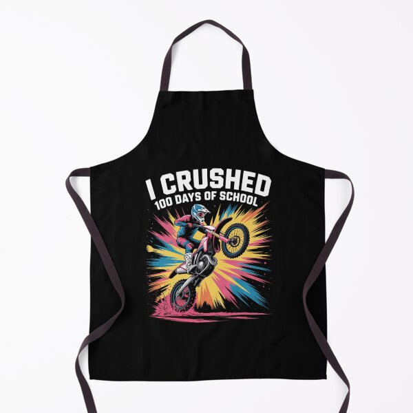 Item preview, I Crushed 100 Days Of School Dirt Bike For Boys 100th Day designed and sold by KarstenNoanra.