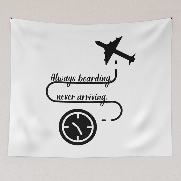 Item preview, No Destination, Just Cruising – Aviation Chill Quote designed and sold by AirmanTalha.