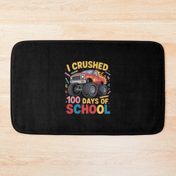 Item preview, I crushed 100 Days Of School For Boys Monster Truck 100 Day designed and sold by KarstenNoanra.