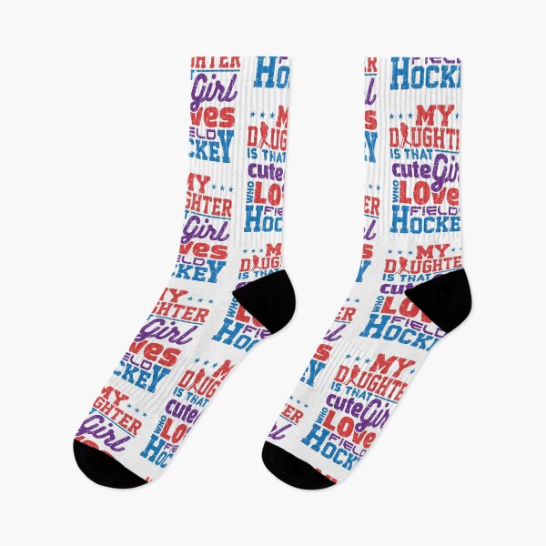 Item preview, Field Hockey Mom Dad Parent My Daughter Is Cute Girl designed and sold by jaygo.