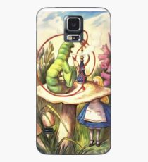 Alice & The Hookah Smoking Caterpillar - Alice In Wonderland Case/Skin for Samsung Galaxy