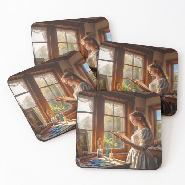 Item preview, Victorian Woman’s Art Studio: A Quiet Morning of Painting designed and sold by BlareBlare.