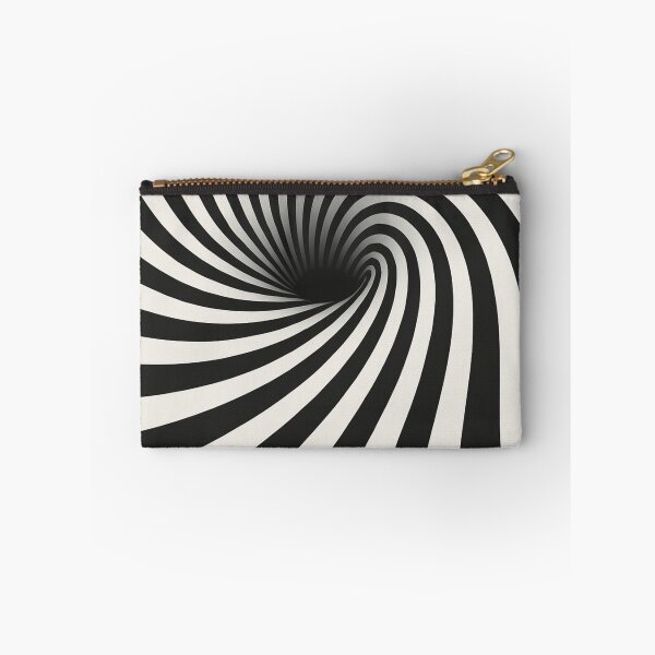 Item preview, Mesmerizing Black & White Spiral Optical Illusion Pattern designed and sold by AnTartstudios.