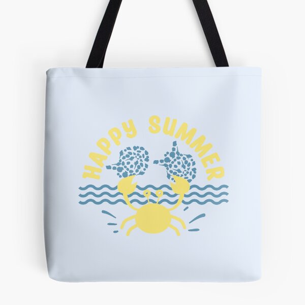 Item preview, Happy Summer - cute beach theme with fishes and crab designed and sold by mariya-ivanova.