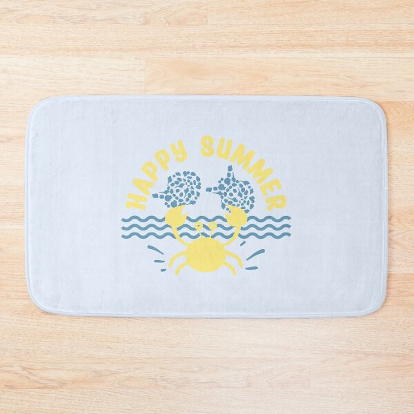 Item preview, Happy Summer - cute beach theme with fishes and crab designed and sold by mariya-ivanova.