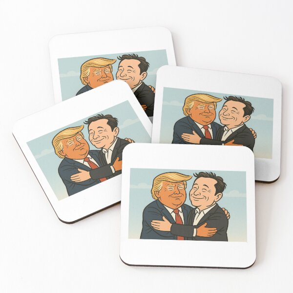 Item preview, Trump&Musk love memecoin art designed and sold by Cc32025.