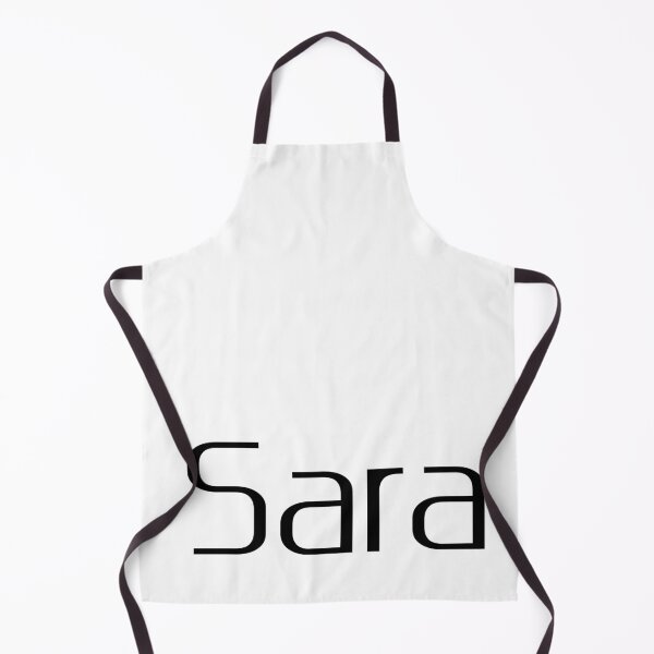 Item preview, Sara – Bold Arabic Name in Black Cartoon Font for Light Shirts designed and sold by Simplty.