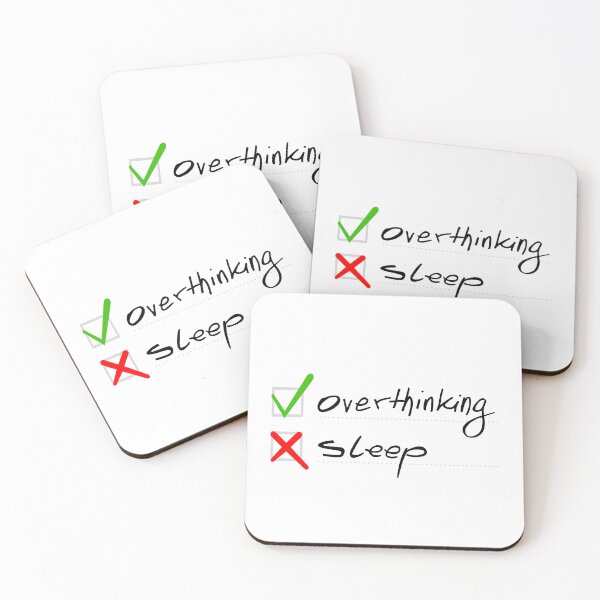 Item preview, Overthinking no sleep. designed and sold by michal.m.C..