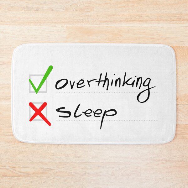 Item preview, Overthinking no sleep. designed and sold by michal.m.C..