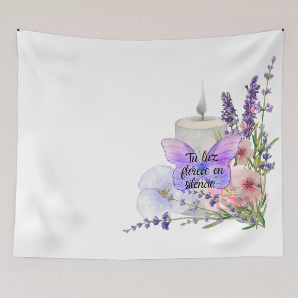 Item preview, Your light blooms in silence designed and sold by Floreina.