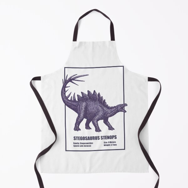 Item preview, Stegosaurus Stenops – Vintage Dinosaur Illustration designed and sold by SlatoMato.