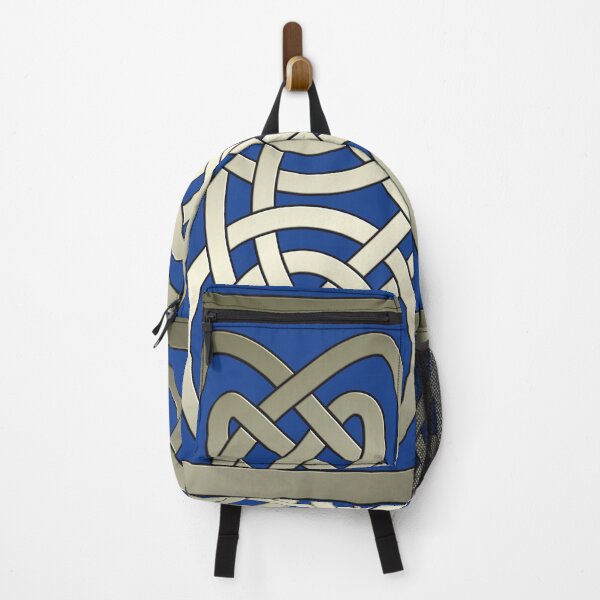 Item preview, Double thread Celtic design gilt on blue designed and sold by ChimaGraphics.