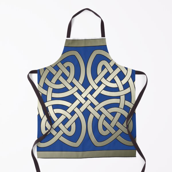 Item preview, Double thread Celtic design gilt on blue designed and sold by ChimaGraphics.
