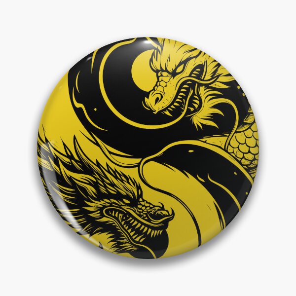 Item preview, Yin Yang Dragon Dracarys Shield II designed and sold by LuizSilva1983.