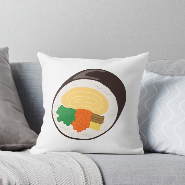 Item preview, Korean street food Kimbap, K-food designed and sold by GennyOnThePaper.