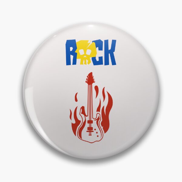 Item preview, Skull Rock Burning Guitar designed and sold by FanFest.