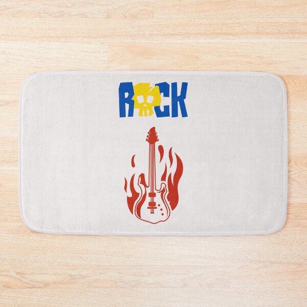 Item preview, Skull Rock Burning Guitar designed and sold by FanFest.