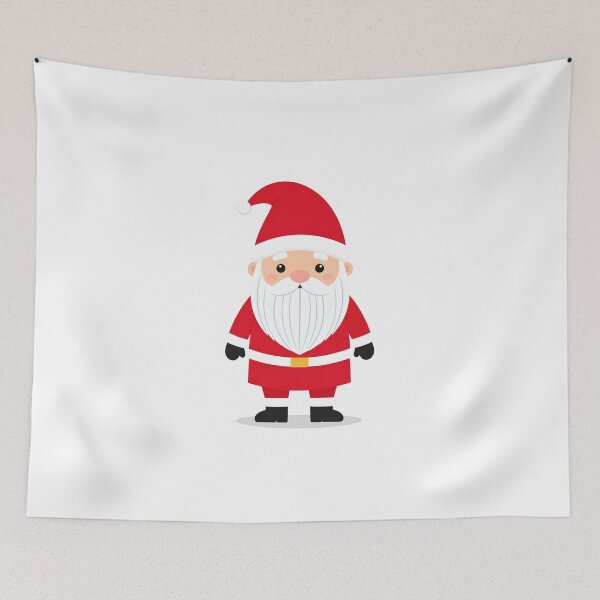 Item preview, Chibi Gnome in Santa Suit with Cute Round Belly – Kawaii Christmas Gnome Art designed and sold by PrintCreations9.