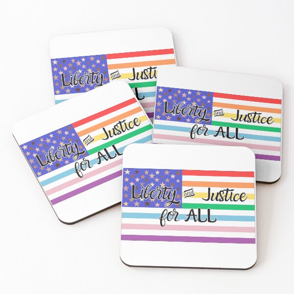 Item preview, Liberty & Justice for ALL - Beautiful USA Flag (Version 2) designed and sold by Beautiful USA Flag.