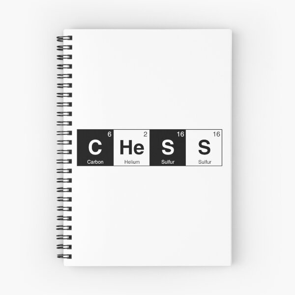 Item preview, Chess Periodic Table of Elements Text designed and sold by humnoo.