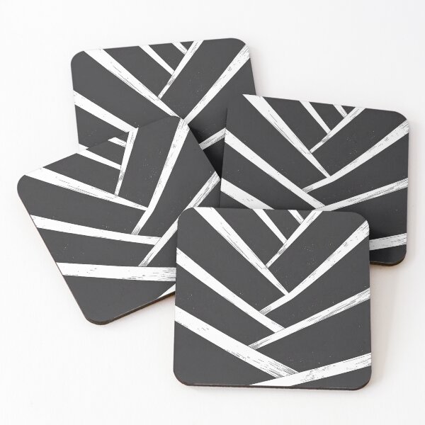 Item preview, Mono Merge - Bold Abstract Stripes designed and sold by AvasArtistic.
